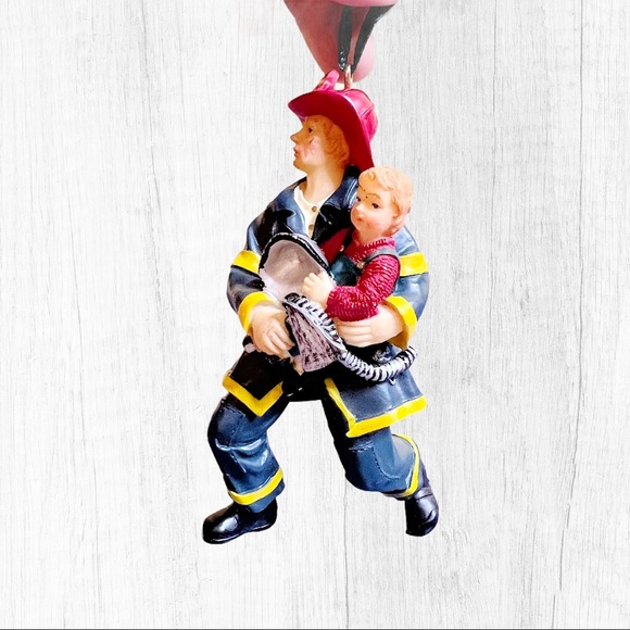 TJ’s Christmas firefighters ornaments set of 3 - Picture 7 of 8